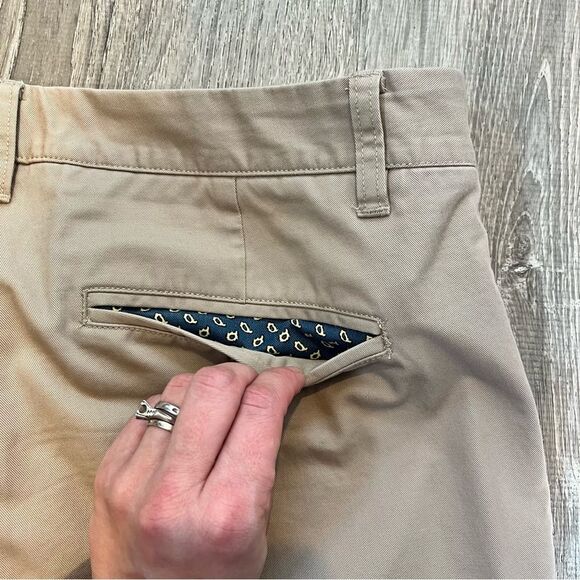 BONOBOS Skinny Stretched Washed Chino Pants in The Kahkis Size 31/30 - Picture 11 of 16